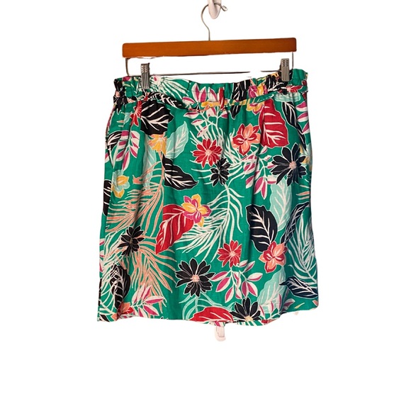 Cynthia Rowley Dresses & Skirts - Cynthia Rowley Linen Floral Skirt - size L